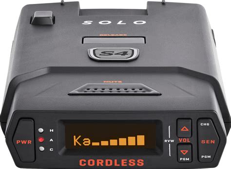 escort solo s4 radar detector|Escort Solo S4 Cordless Radar/Laser Detector